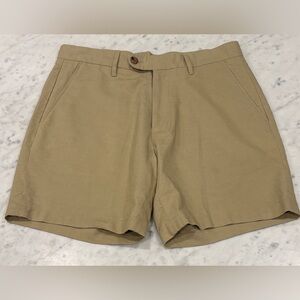 Biltmore Men’s Khaki Shorts, NWOT, Size 32